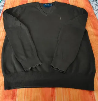 Jersey Polo Ralph Lauren Pima Algodón Verde botell