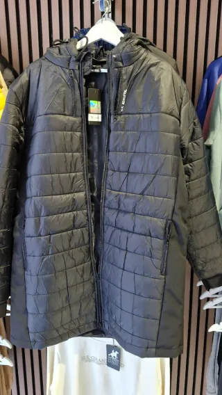 Chaqueta de plumas Larga