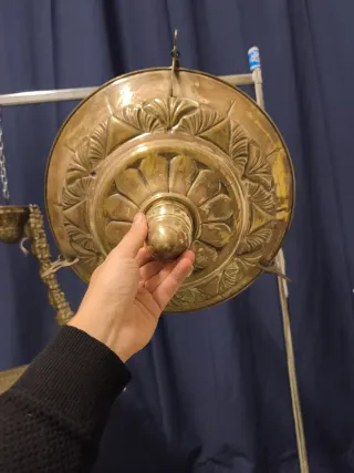 Lámparas votivas aceiteras antiguas