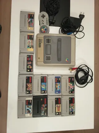 Super Nintendo + 11 Juegos