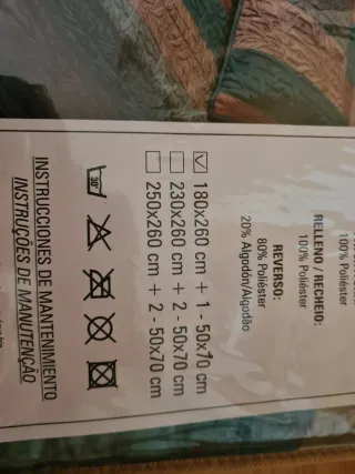 Colcha Patchwork Tundra 180x260 cm