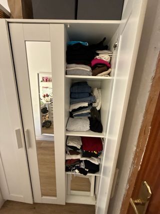 Armario Ikea Blanco Madera