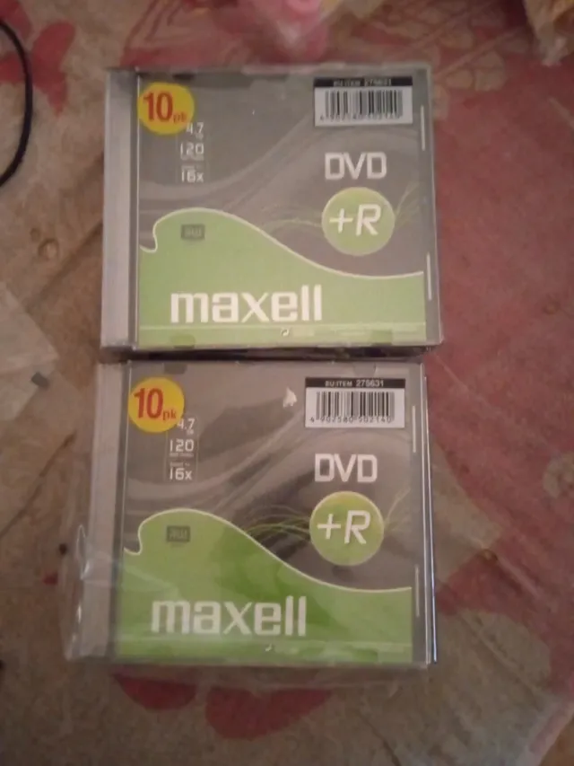 Maxell DVD+R 10pk 4.7GB 16x. RW DVD+R, 17 unidades