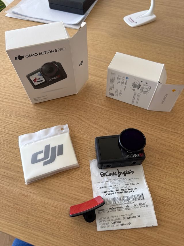 DJI Action 5 Pro + nd filtros