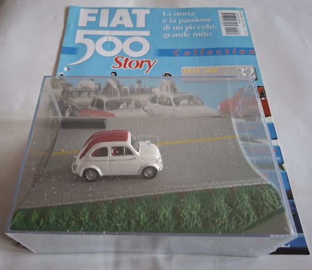 Modellino Fiat 500 Abarth I Serie 1:43