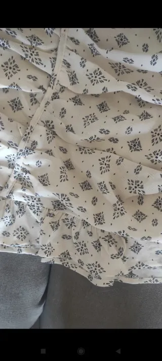 Falda corta Mango estampada