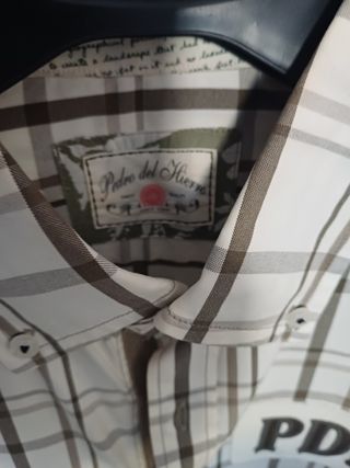 Camisa Pedro del Hierro cuadros M