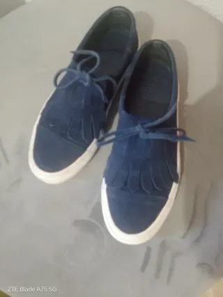 Zapatillas Zara Azul