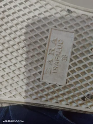 Zapatillas Zara Azul