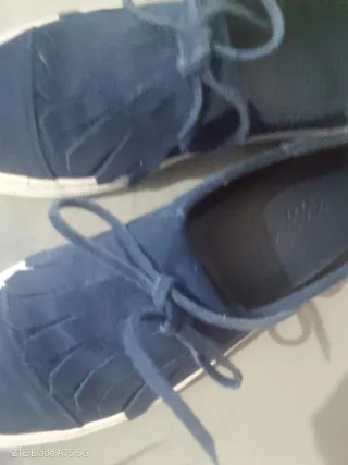 Zapatillas Zara Azul