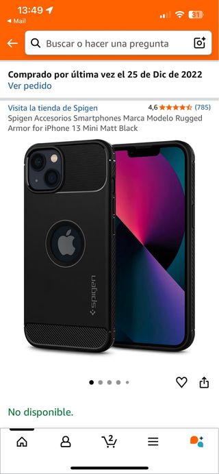 Custodia Spigen per iPhone 13 mini