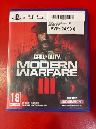 Call of Duty Modern Warfare III PS5