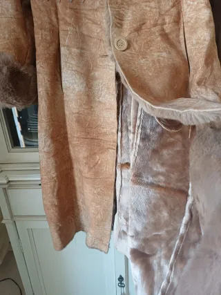 Abrigo Piel Vuelta Yera Talla 44