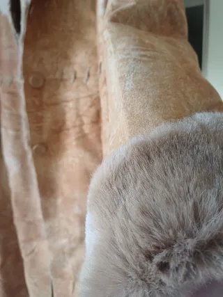 Abrigo Piel Vuelta Yera Talla 44