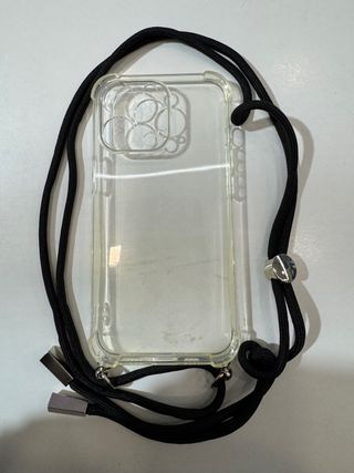 Funda iPhone 13 Pro Transparente con Cuerda