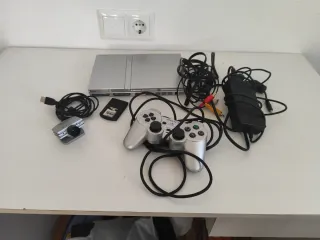 Consola PlayStation 2 Plata