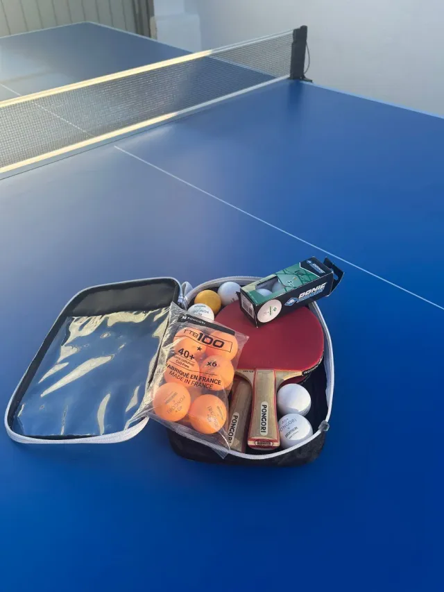 Mesa Ping Pong Decathlon Azul