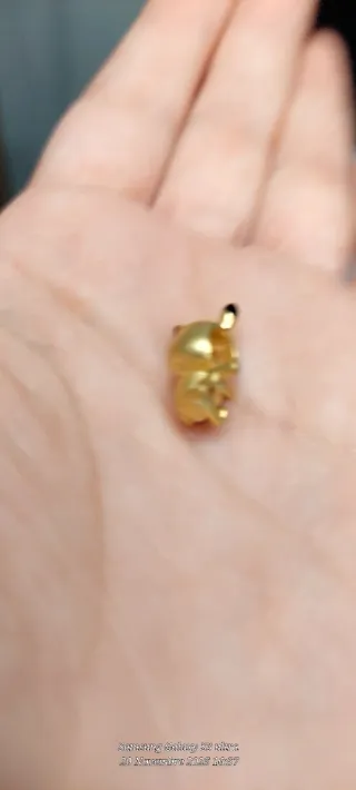 Charm Pikachu argento