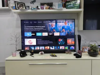 TV Xiaomi MQ1E 55" Qled Negra con luz led incluida