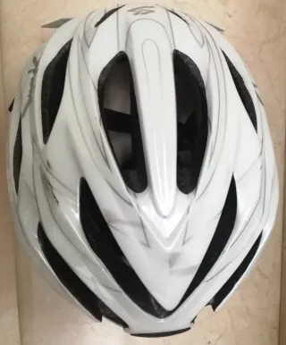Casco de bicicleta SPINK blanco