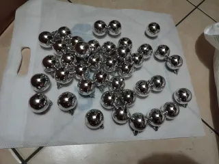 Palline Natale Argento (Set 30)