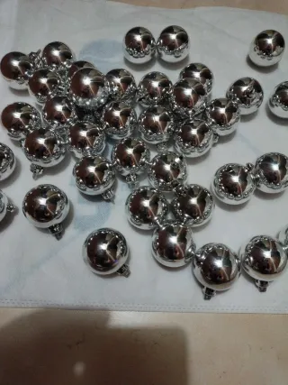 Palline Natale Argento (Set 30)