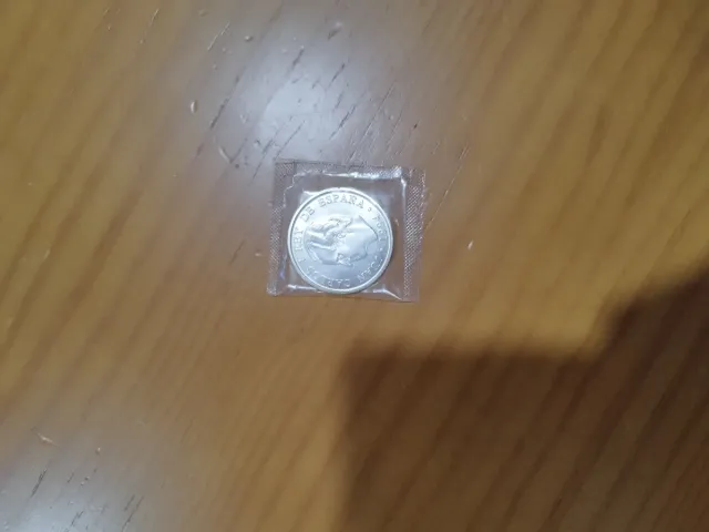 Moneda Plata 2000 Pesetas 1994 Conmemorativa