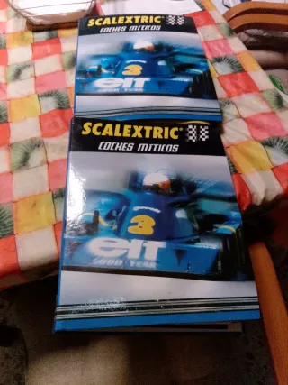 Carpetas Scalextric Coches Míticos