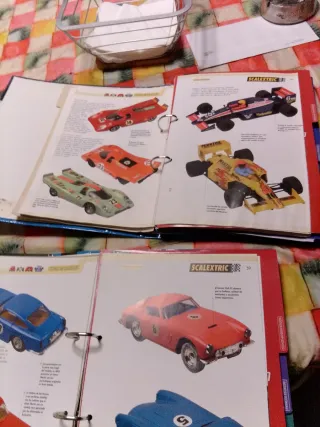 Carpetas Scalextric Coches Míticos