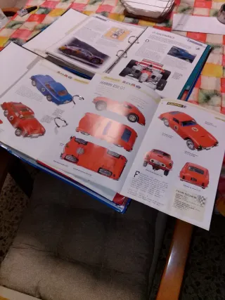 Carpetas Scalextric Coches Míticos