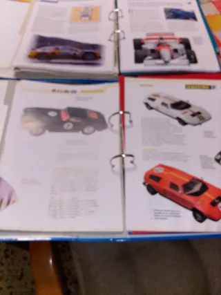 Carpetas Scalextric Coches Míticos
