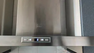 Muebles de cocina madera, cristal y metal