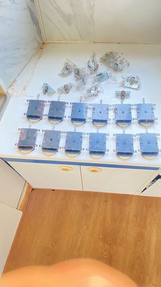 Ruedas para puertas de armario (12 unidades)