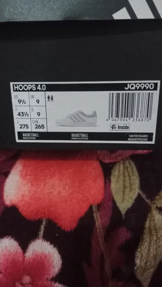 Zapatillas Adidas Hoops 4.0 Nuevas