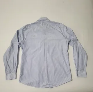 Camisa Scalpers Rayas Azul y Blanco