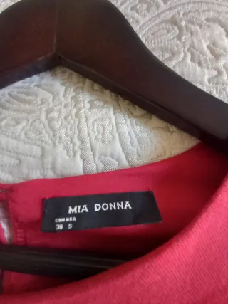 Vestido rojo mujer talla 38