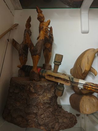 Scultura legno Val d'Aosta