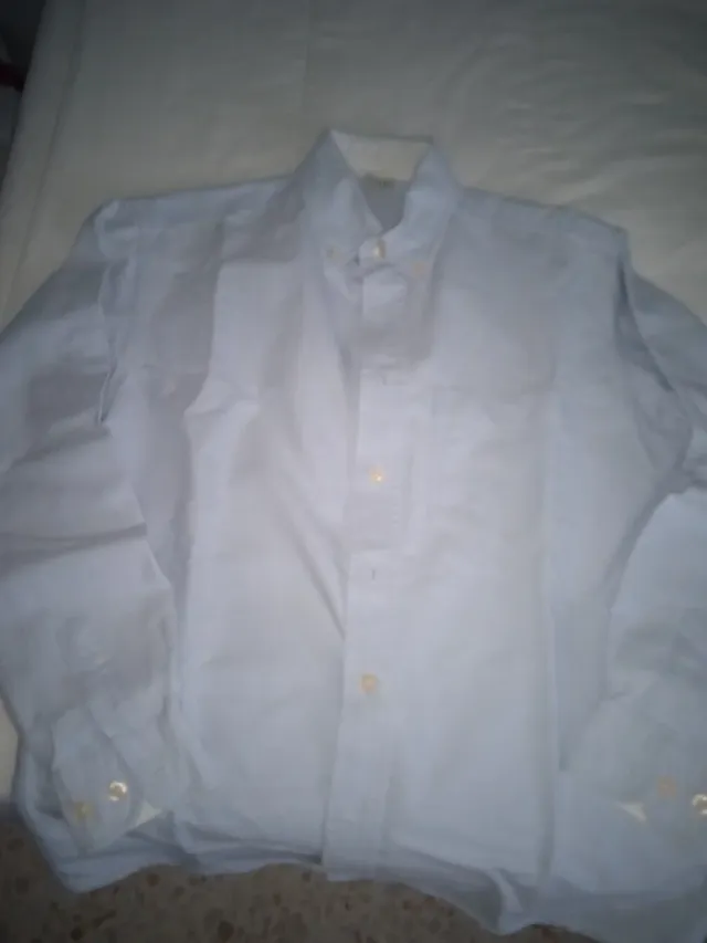 Camisa de niño azul