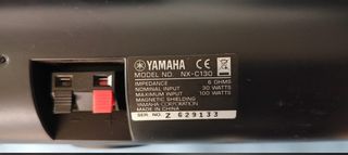 Conjunto 5 Altavoces Yamaha Negro