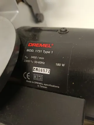 Lijadora Dremel Moto-Sander 1731 Type 1