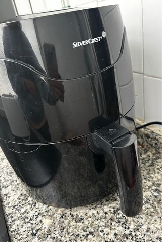 Freidora de aire Silver Crest negra