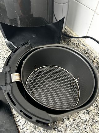 Freidora de aire Silver Crest negra