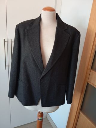 Chaqueta Zara Gris Talla L