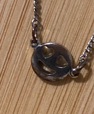 Girocollo emoticon argento