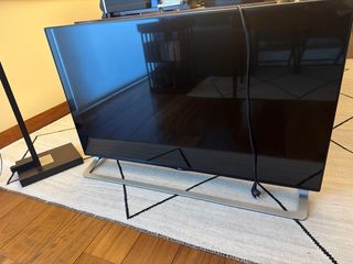 Televisión LG 55 Negra y Plateada