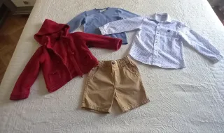 Conjunto niño 4 piezas 2-3 años