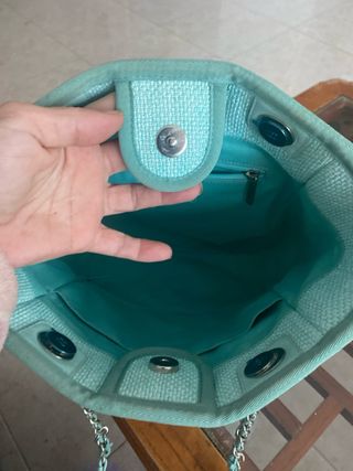 Bolso Chanel Teal Usado