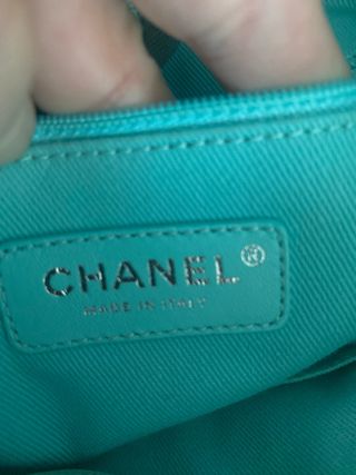 Bolso Chanel Teal Usado