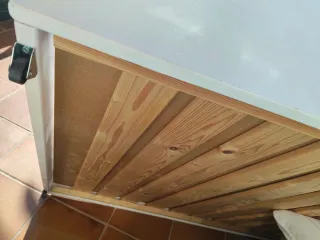 Cama infantil 90 con barrera y cajón inferior