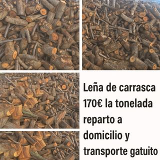 Legna di carrasca 170€/tonnellata